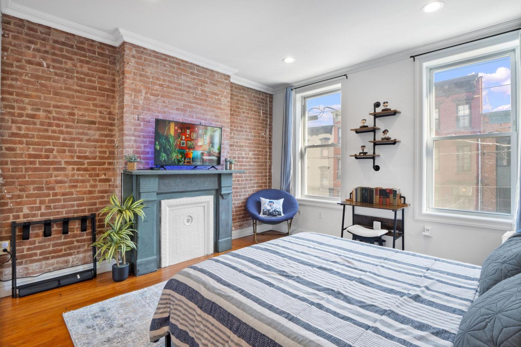 Your New York Home Base 15 Minutes To Nyc Hoboken Exterior foto